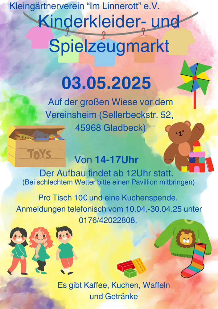Kinderkleider- und Spielzeugmarkt 2025 Kinderkleider- und Spielzeugmarkt 2025