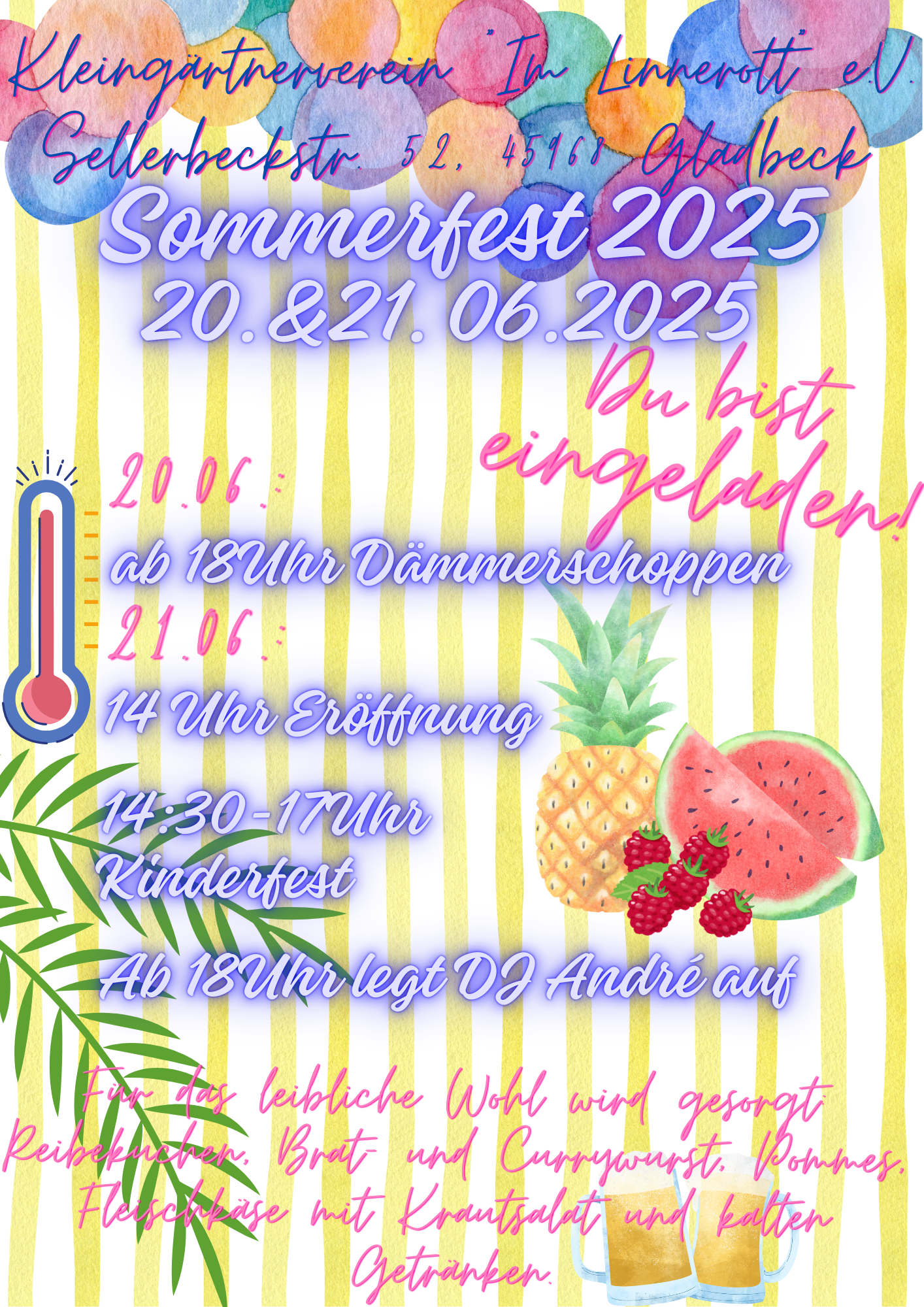 Sommerfest 2025 Sommerfest 2025